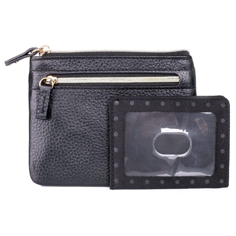 1769 Pik-Me-Up Large ID Coin/Card Case Black